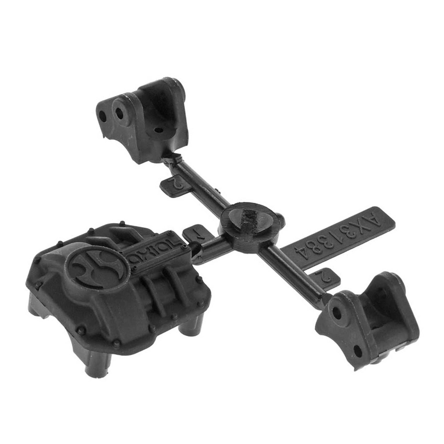 AR44 Differential Cover and Link Mounts Black (AXIC1437)
