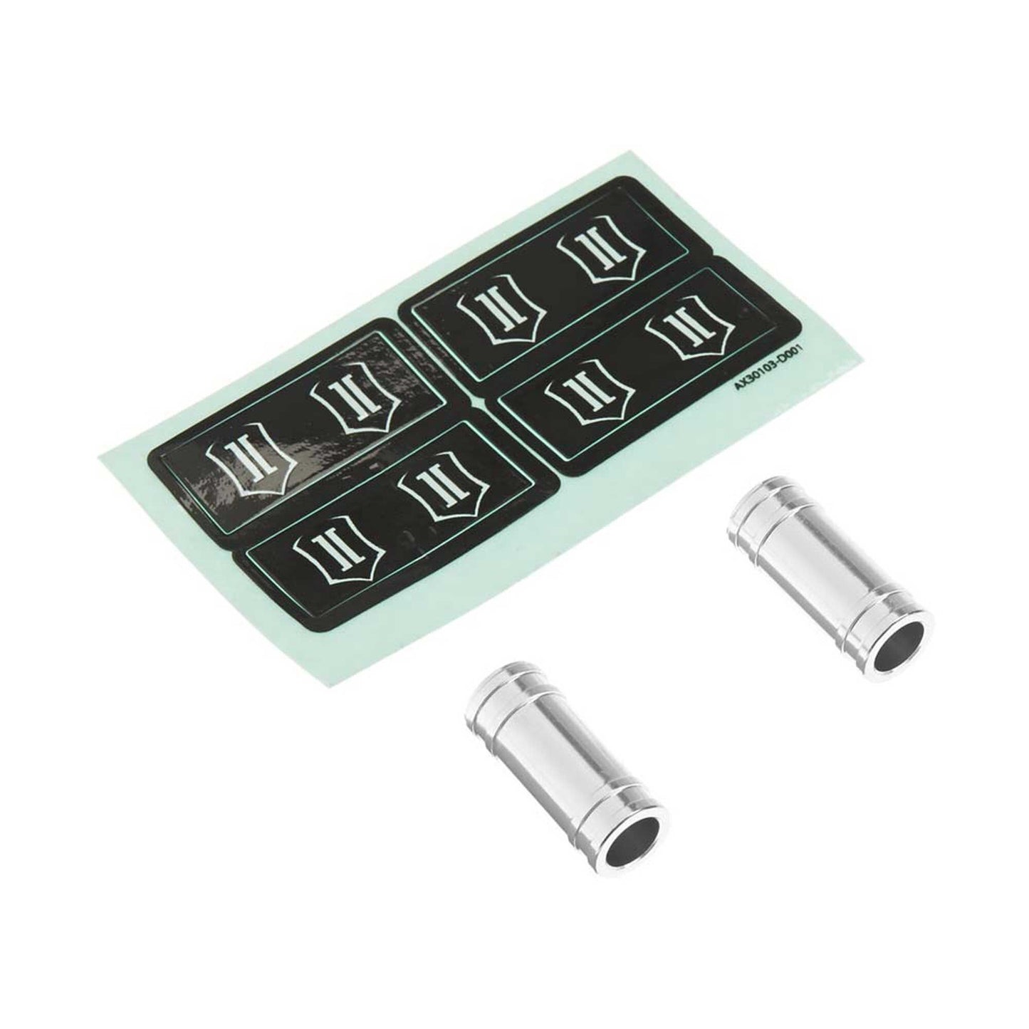 Icon Anodized Aluminum Shock Reservoirs (2) (AXIC3131)