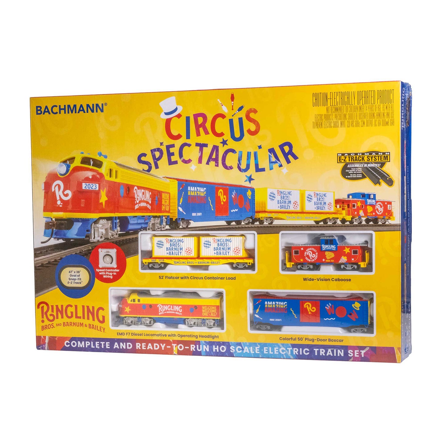 HO Ringling Bros. and Barnum & Bailey Circus Spectacular RTR Electric Train Set (BAC00780)