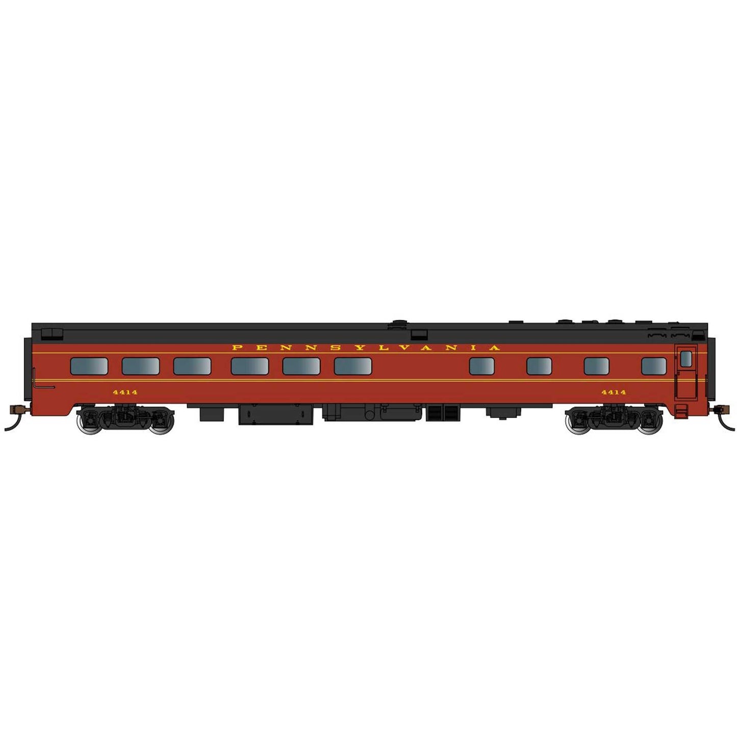 HO 85' Dining Car PRR #4414 (BAC14805)