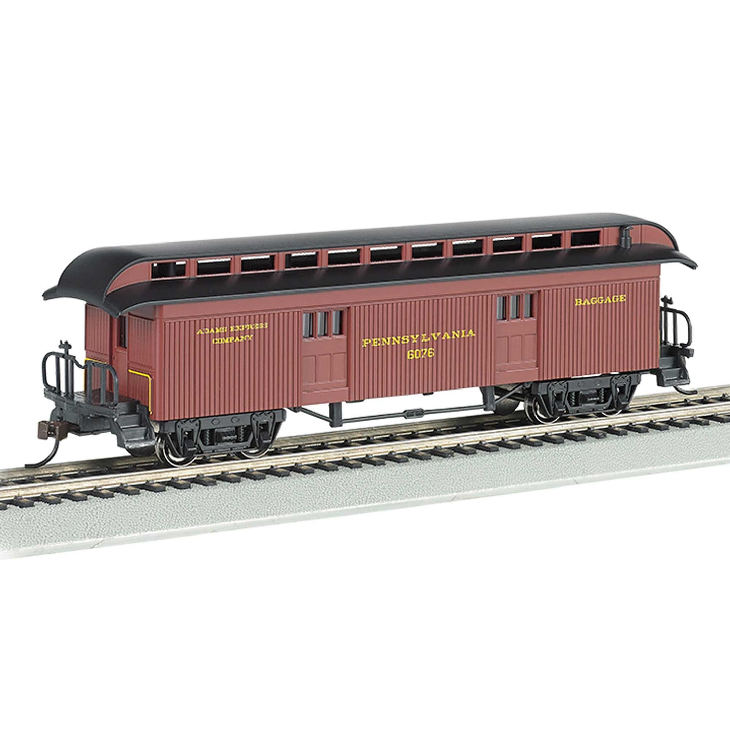 HO Old Time Baggage Car PRR (BAC15302)