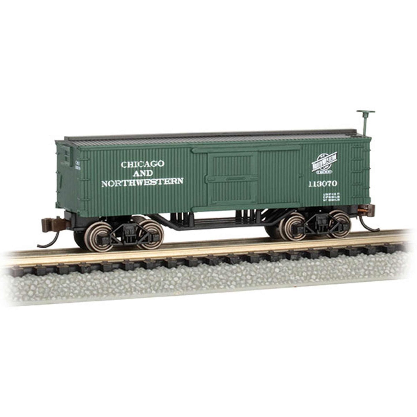N Scale Old Time Box Car C&NW (BAC15655)