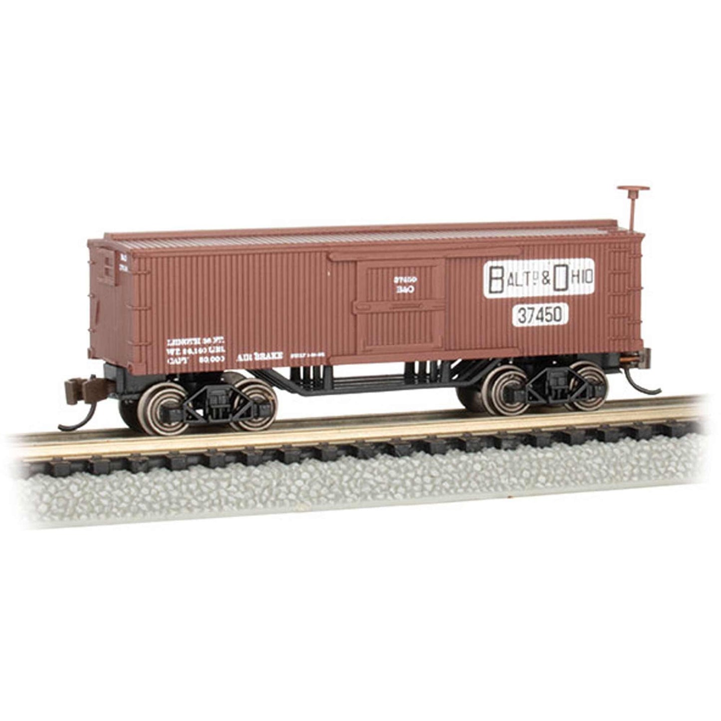 N Scale Old Time Box Car B&O (BAC15656)