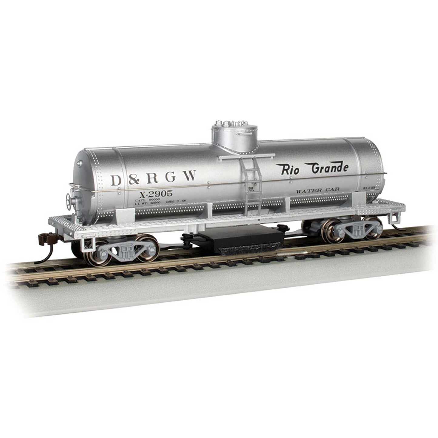 HO Rio Grande Water X-2905 Silver Model (BAC16310)