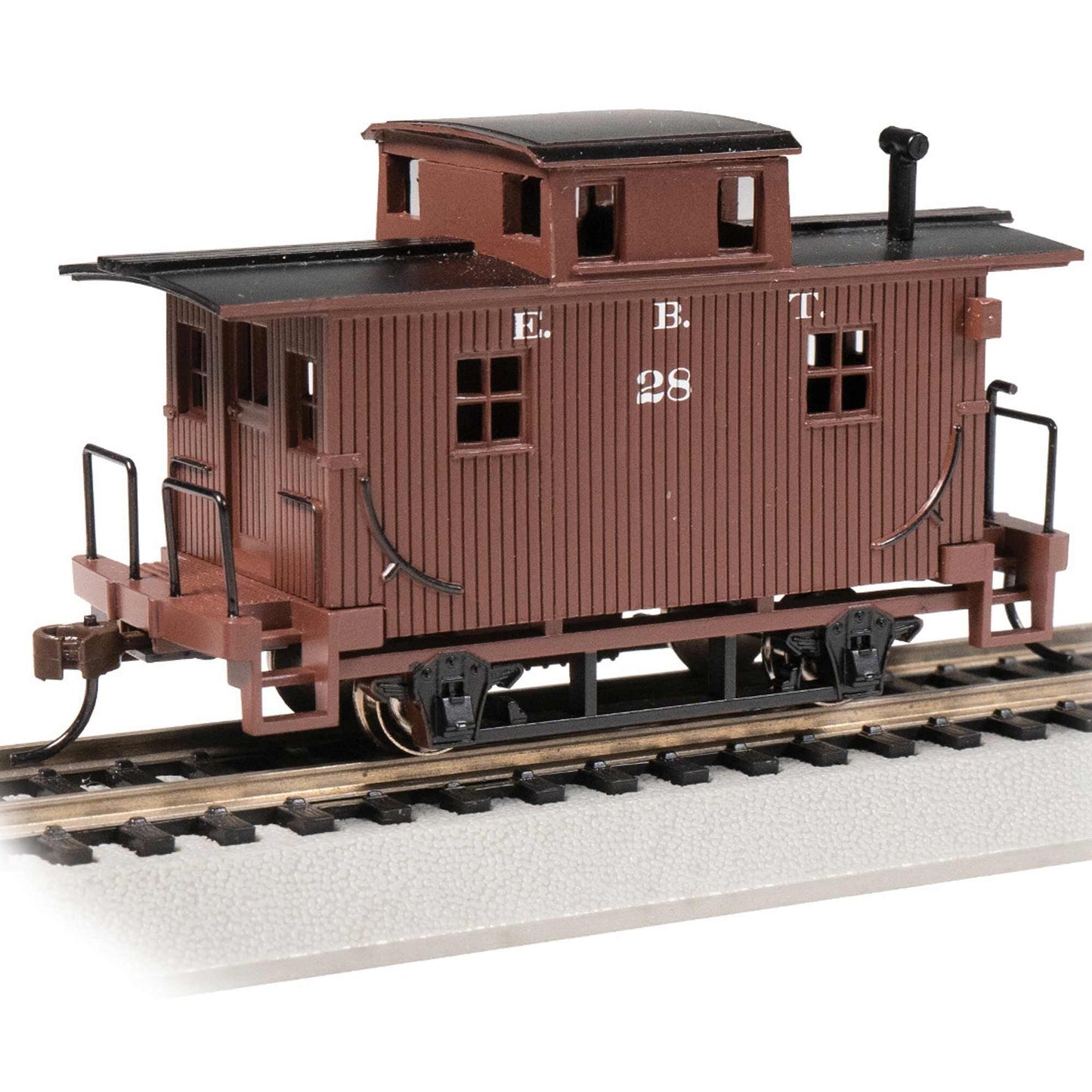 HO Old-Time Bobber Caboose East Broad Top #28 (BAC18409)