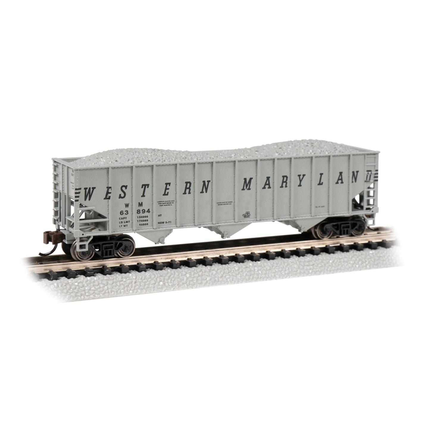 N Bethlehem 3-Bay Hopper Western Maryland #63894 (BAC18757)