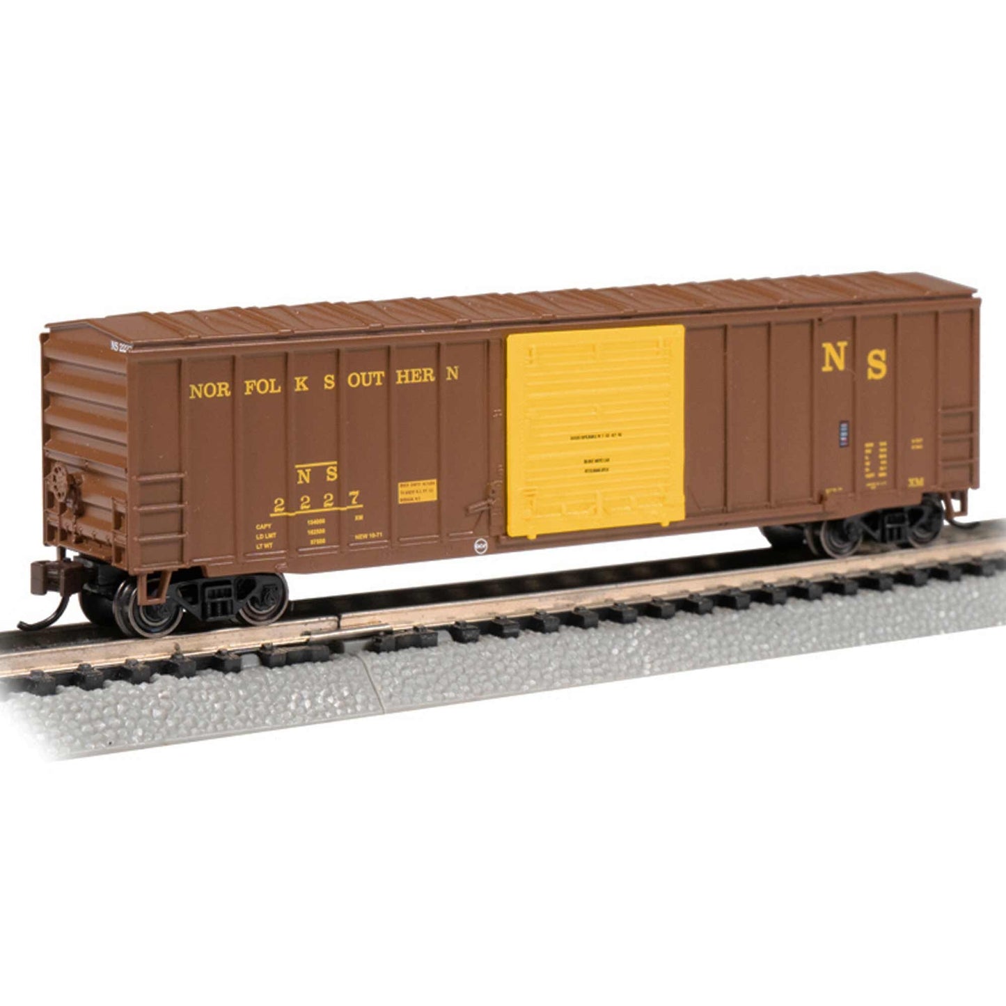 N ACF 50'6" Sliding Door Box Car NS #2227 (BAC19668)