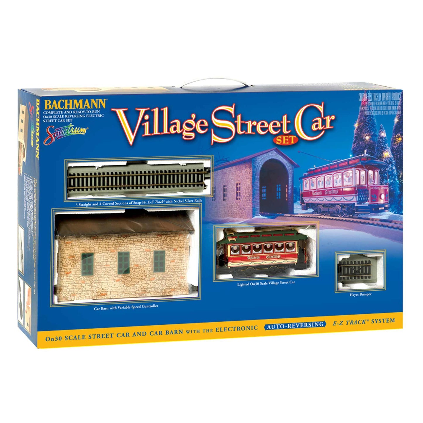 On30 Spectrum Street Car Set Christmas (BAC25017)