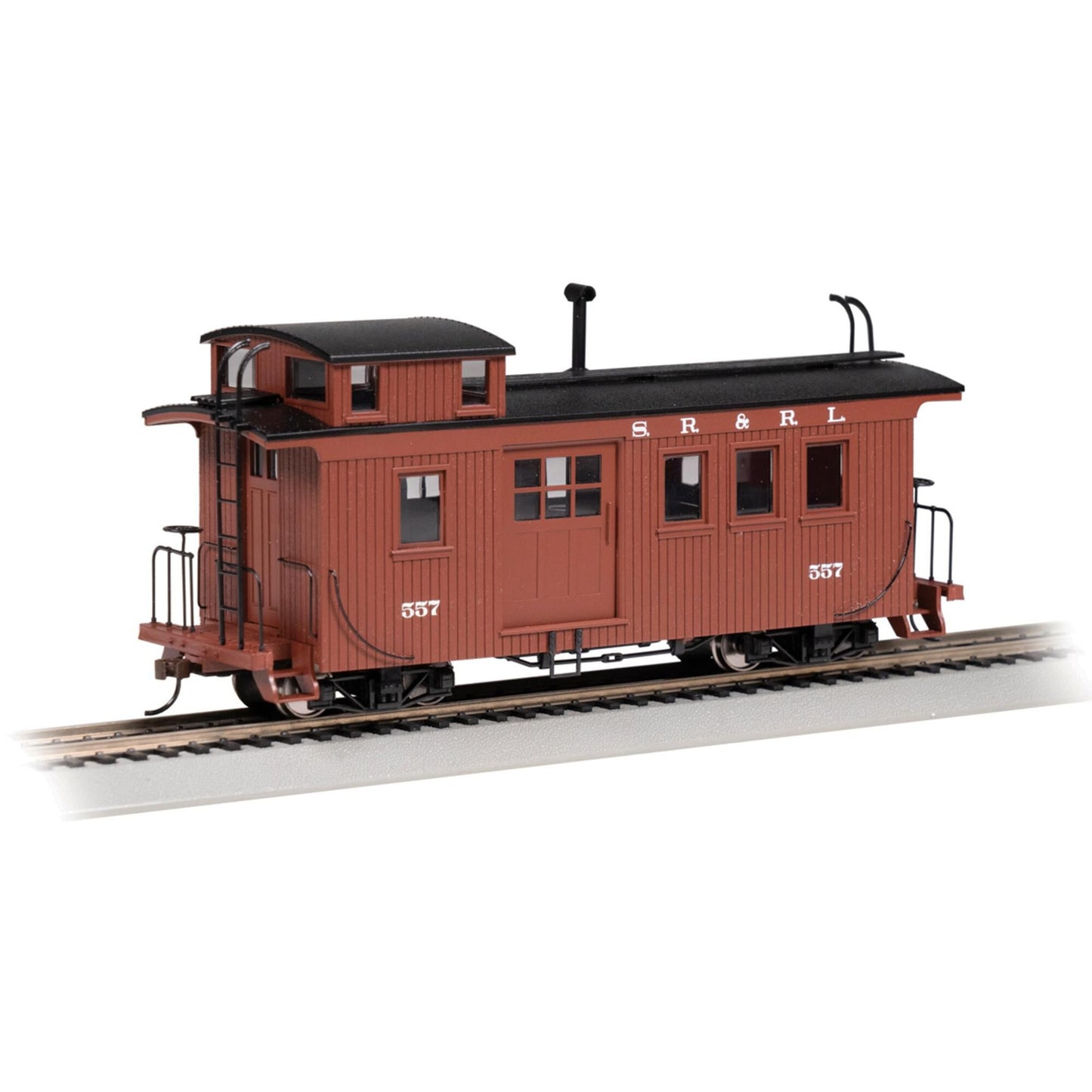 On30 Wood-Side Caboose SANDY RIVER 557 (BAC26701)