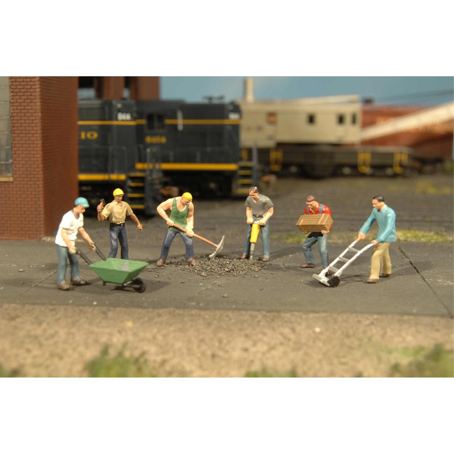 O Construction Workers Set (6 Figures) (BAC33155)