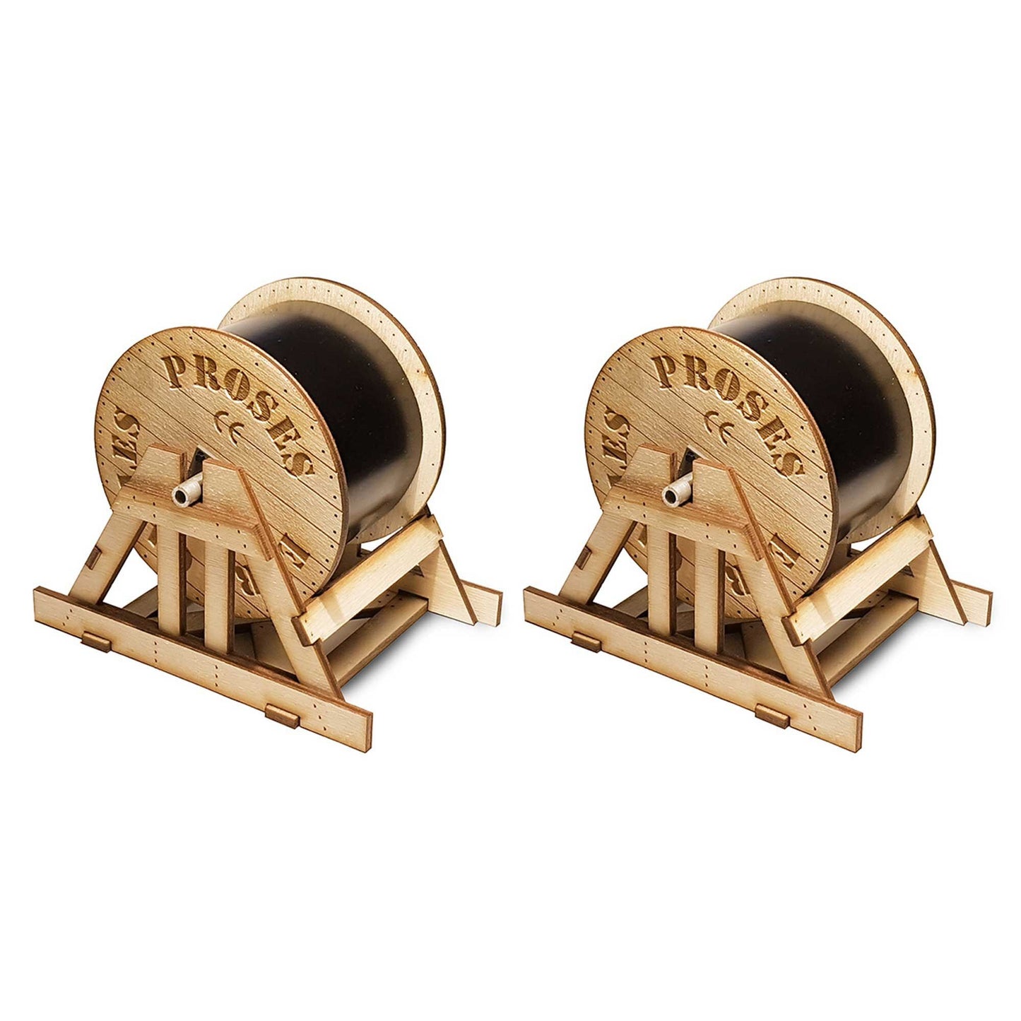 O Scale Cable Drums (2 Pack) Model Accessories (BAC39113)