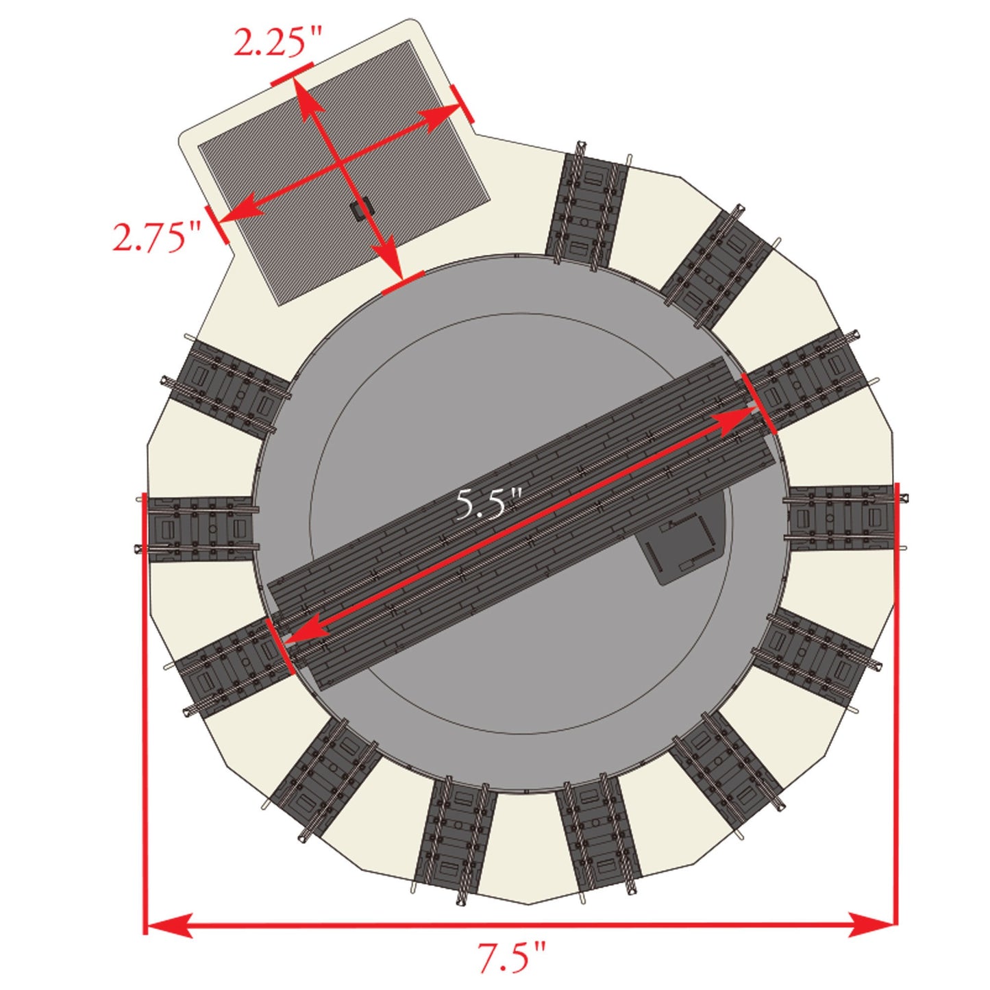 N Motorized Turntable (BAC46799)