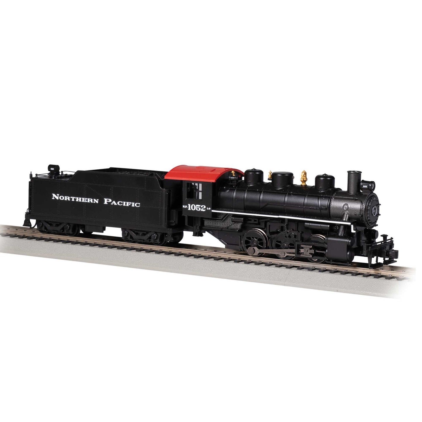 HO USRA 0-6-0 Locomotive with Smoke and Short Haul Tender - Northern Pacific #1052 (BAC50411)
