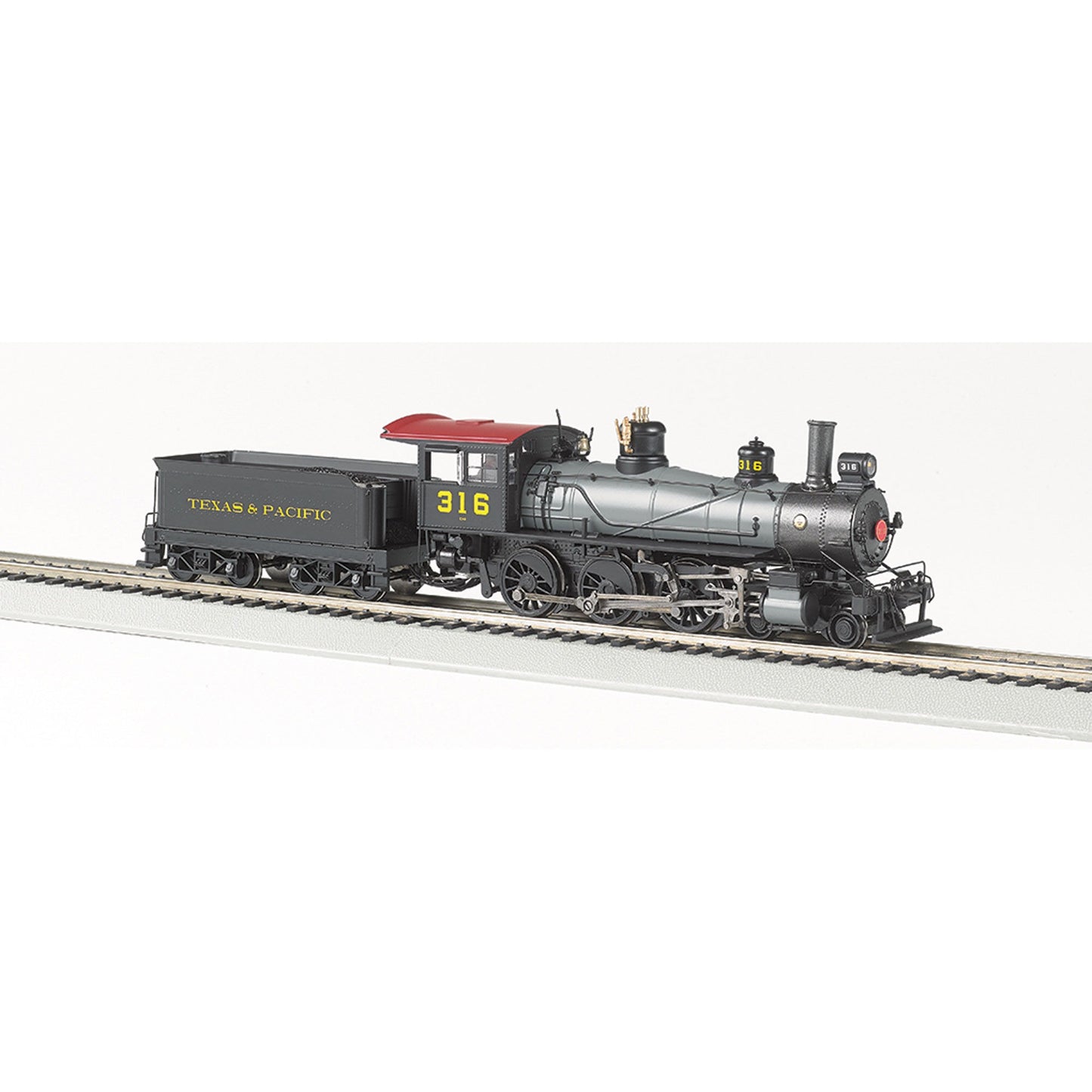 HO 4-6-0 Steam Locomotive Texas and Pacific (BAC52205)