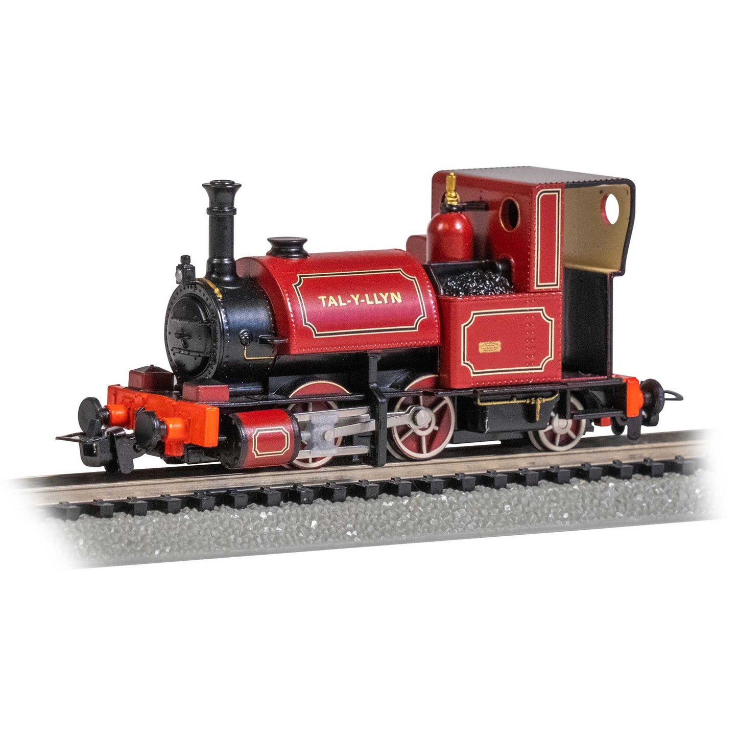 N Narrow Gauge Fletcher 0-4-2ST Talyllyn Locomotive (Red) (BAC59102)