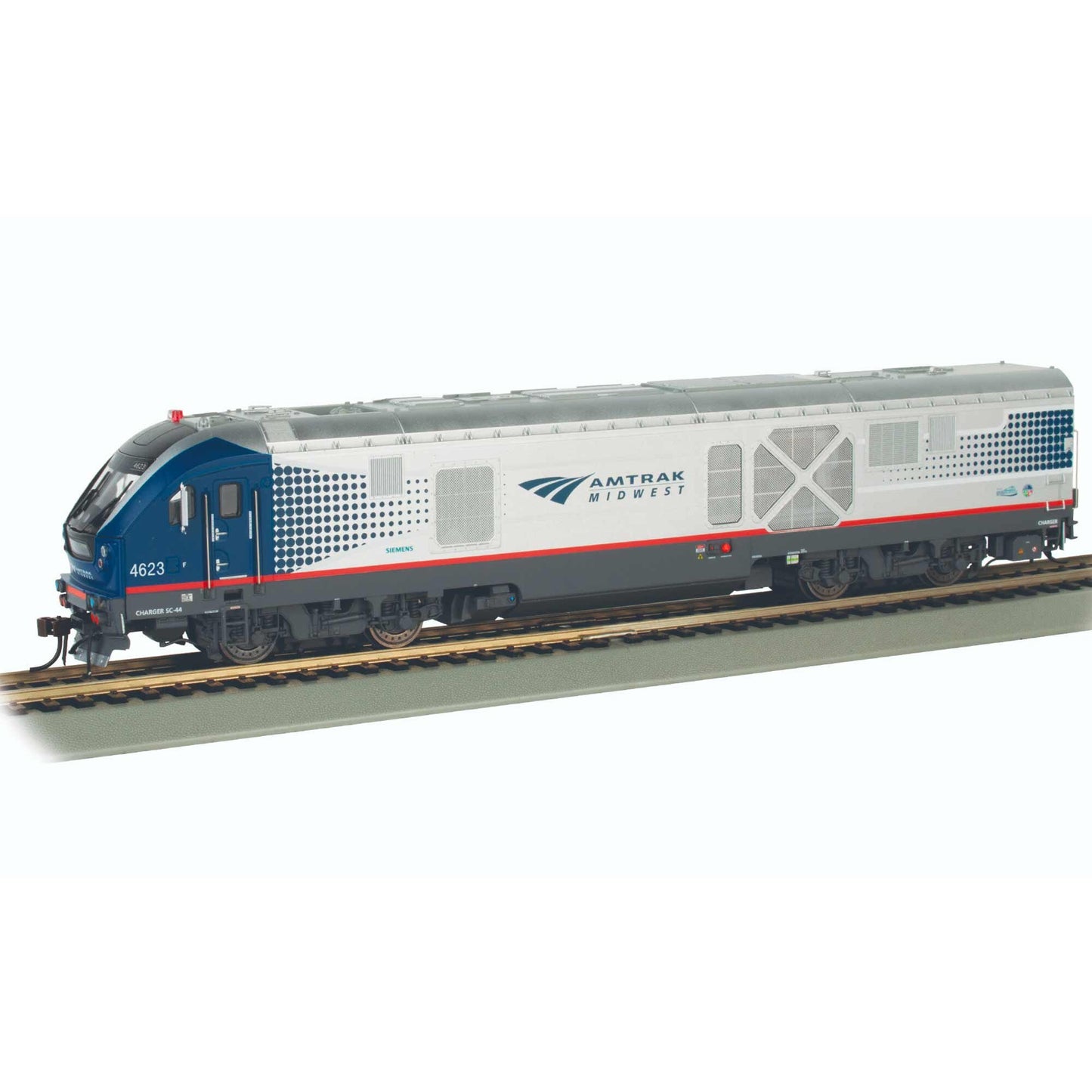 HO SC-44 Locomotive Charger Amtrak Midwest #4623 (BAC67909)