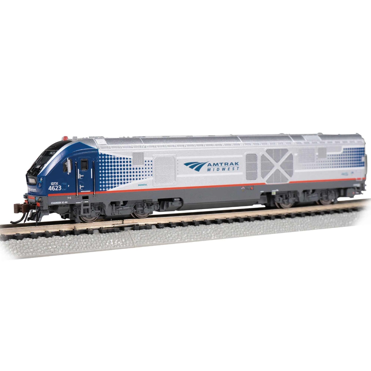 N SC-44 Amtrak Midwest Diesel-Electric Locomotive (BAC67951)