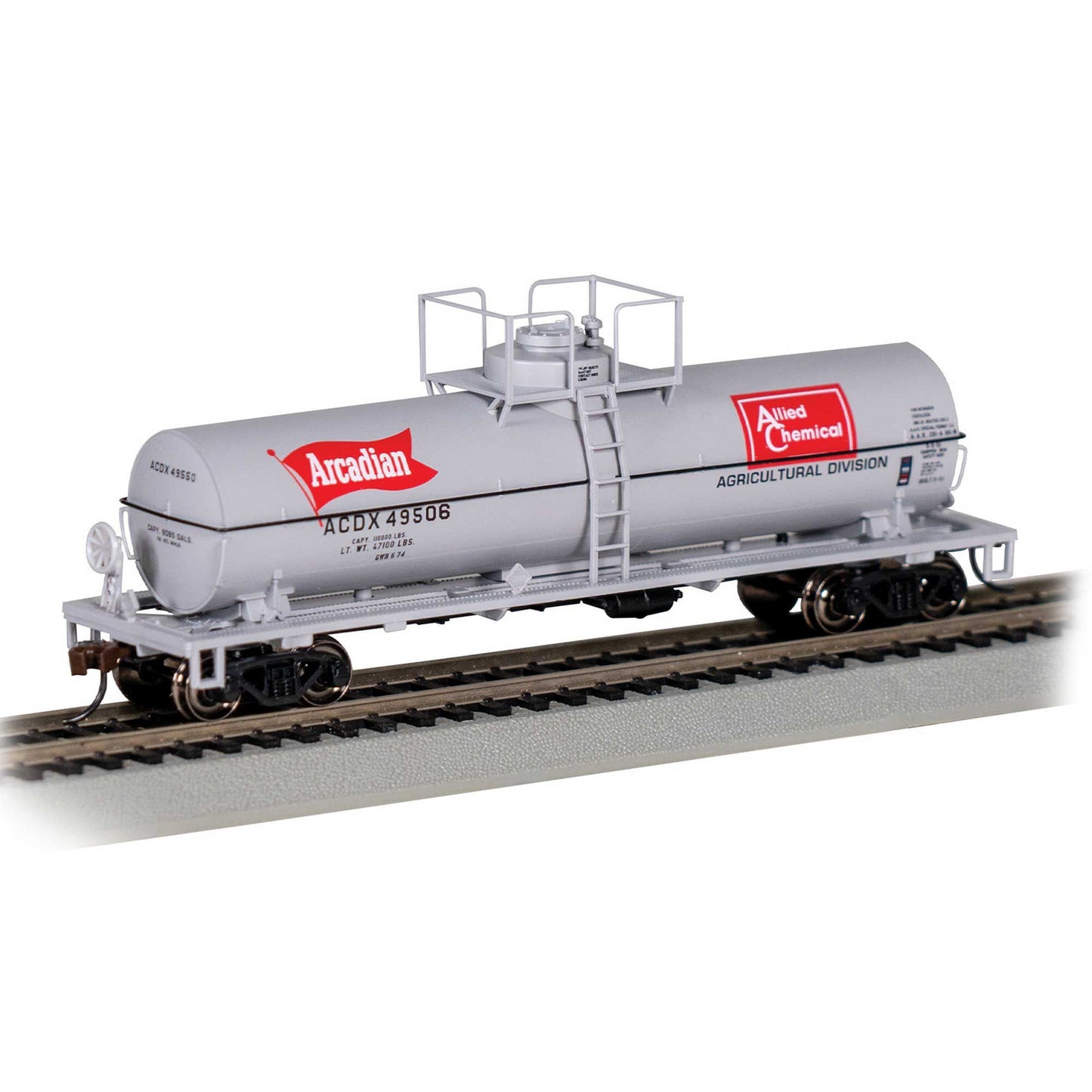 HO Chemical Tank Car for Allied Chemical/Arcadian (BAC75811)