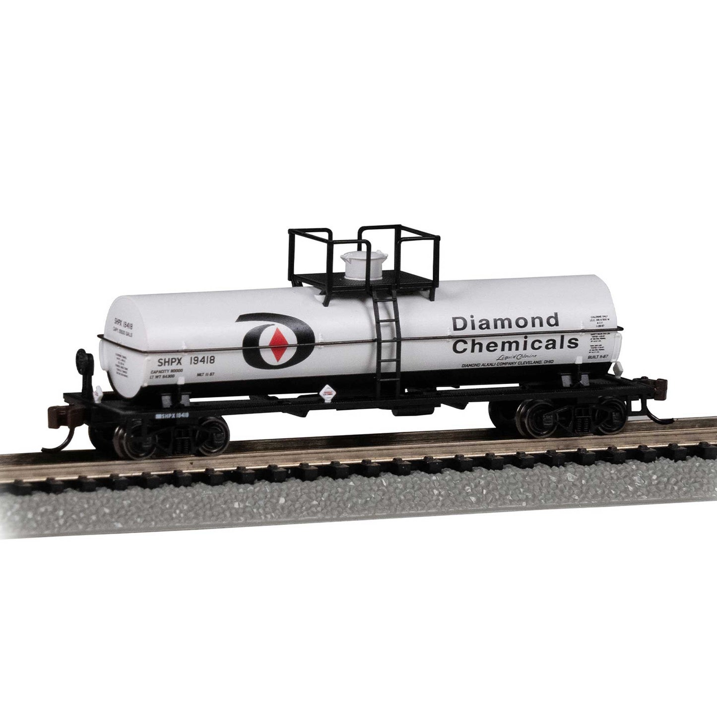 N Chemical Tank Car - Diamond Chemicals #19418 (BAC75851)