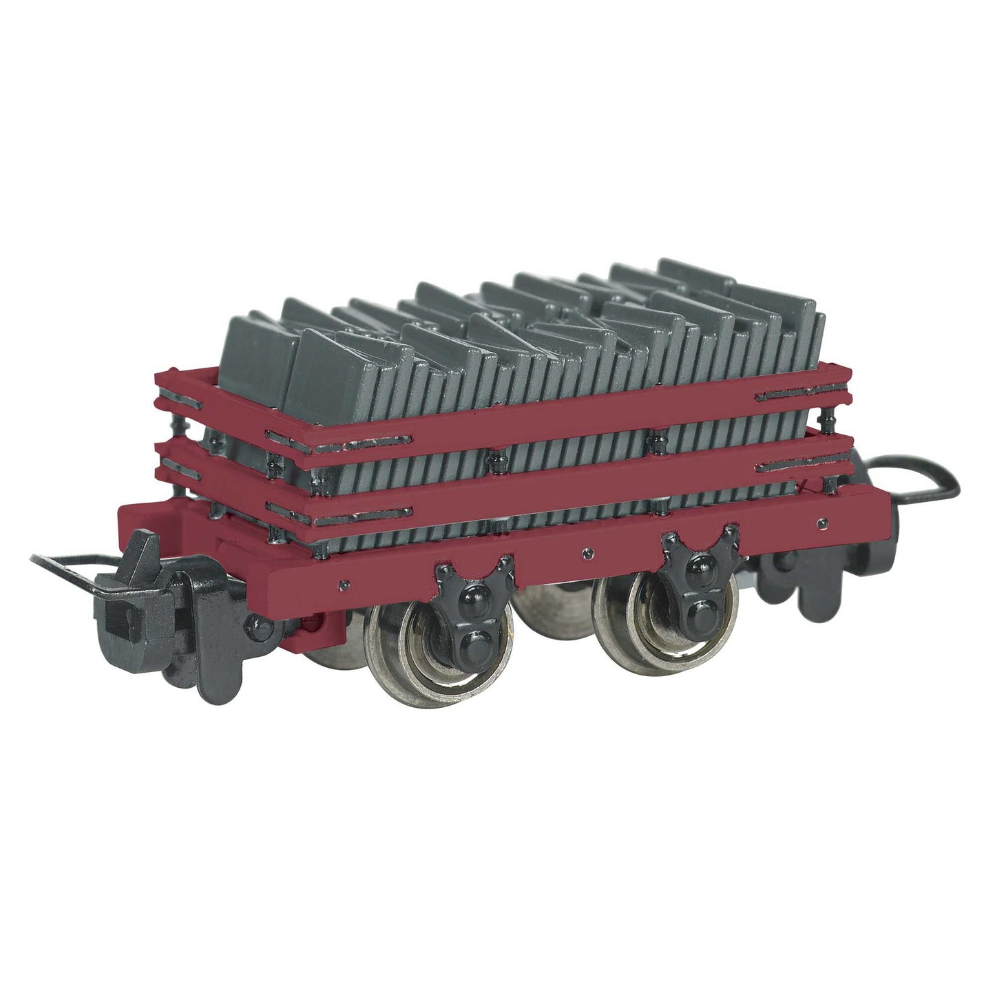 HO Thomas & Friends Narrow Gauge Slate Wagon with Load (Red) (BAC77317)