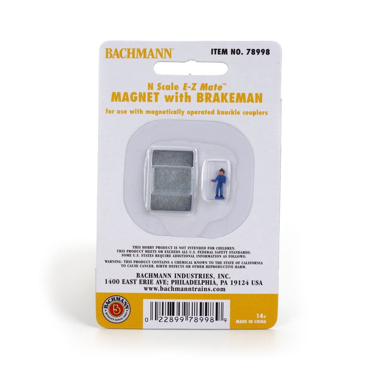N EZ Mate Uncoupling Magnet with Brakeman (BAC78998)
