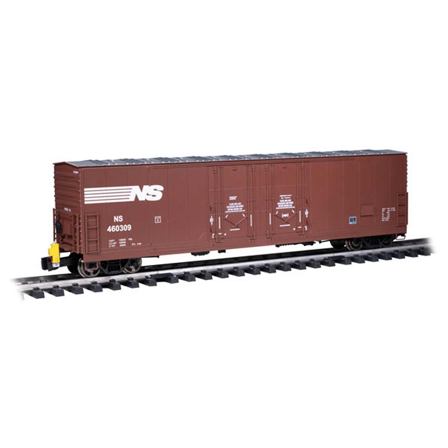 Large Scale 53' Evans Box Car NS #460309 with LED End-of-Train Device (BAC93553)