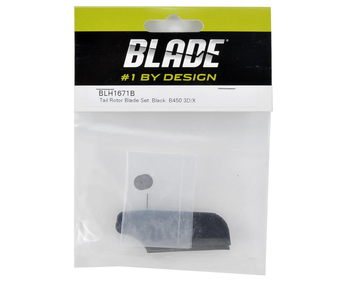 Tail Rotor Blade Set for B450 3D, B400, and B450 X Helicopters (BLH1671B)