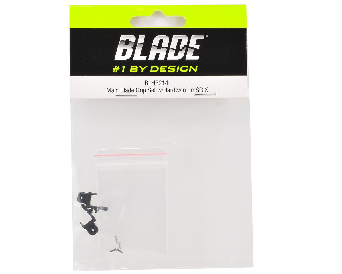 Main Blade Grip Set with Hardware for MSRX Helicopter (BLH3214)