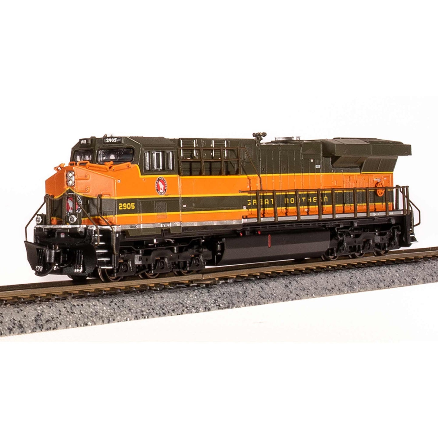N GE ES44AC Locomotive Empire Builder Paragon4 GN #2905 (BLI7306)