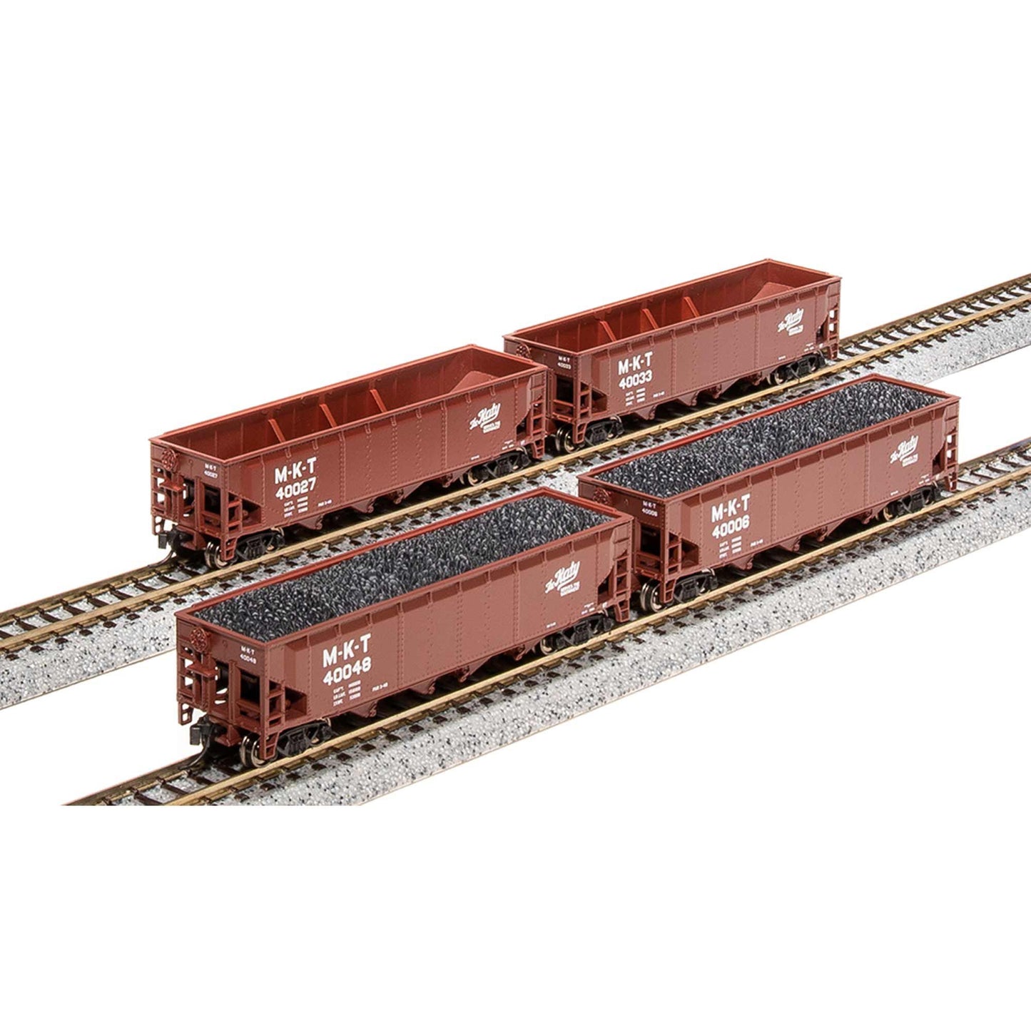 N ARA 70T Quad Hopper Car (4-Pack) (BLI7429)