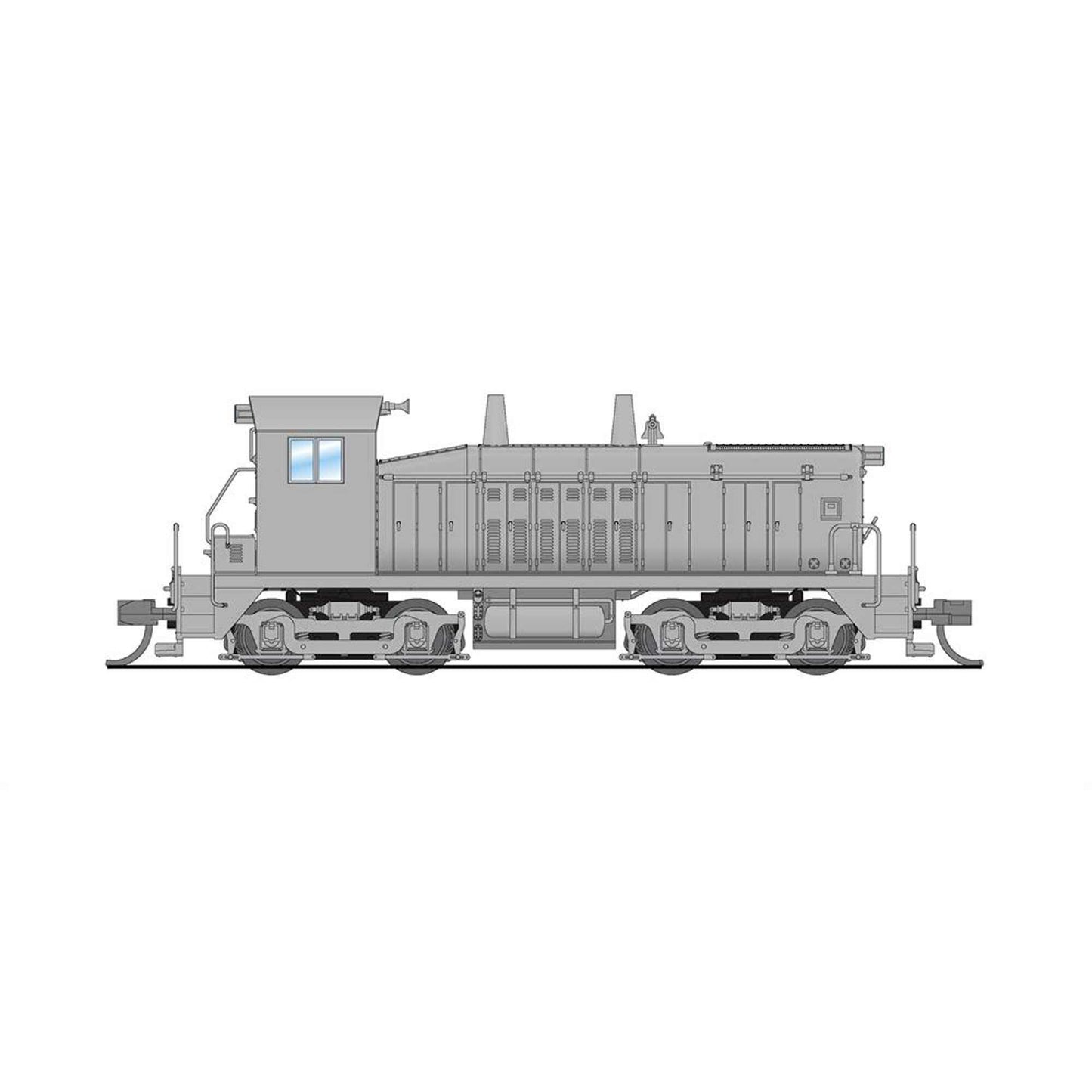 EMD NW2 Locomotive Unpainted with Paragon4 Sound and Control System (BLI7502)