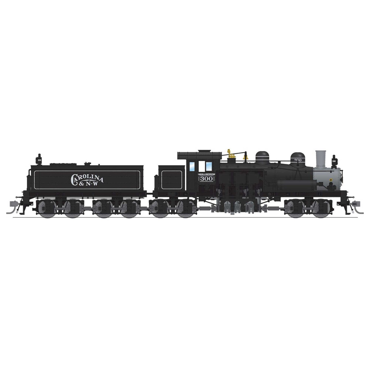 HO Class D 4 Truck Shay Locomotive with Paragon 4 System (BLI7821)