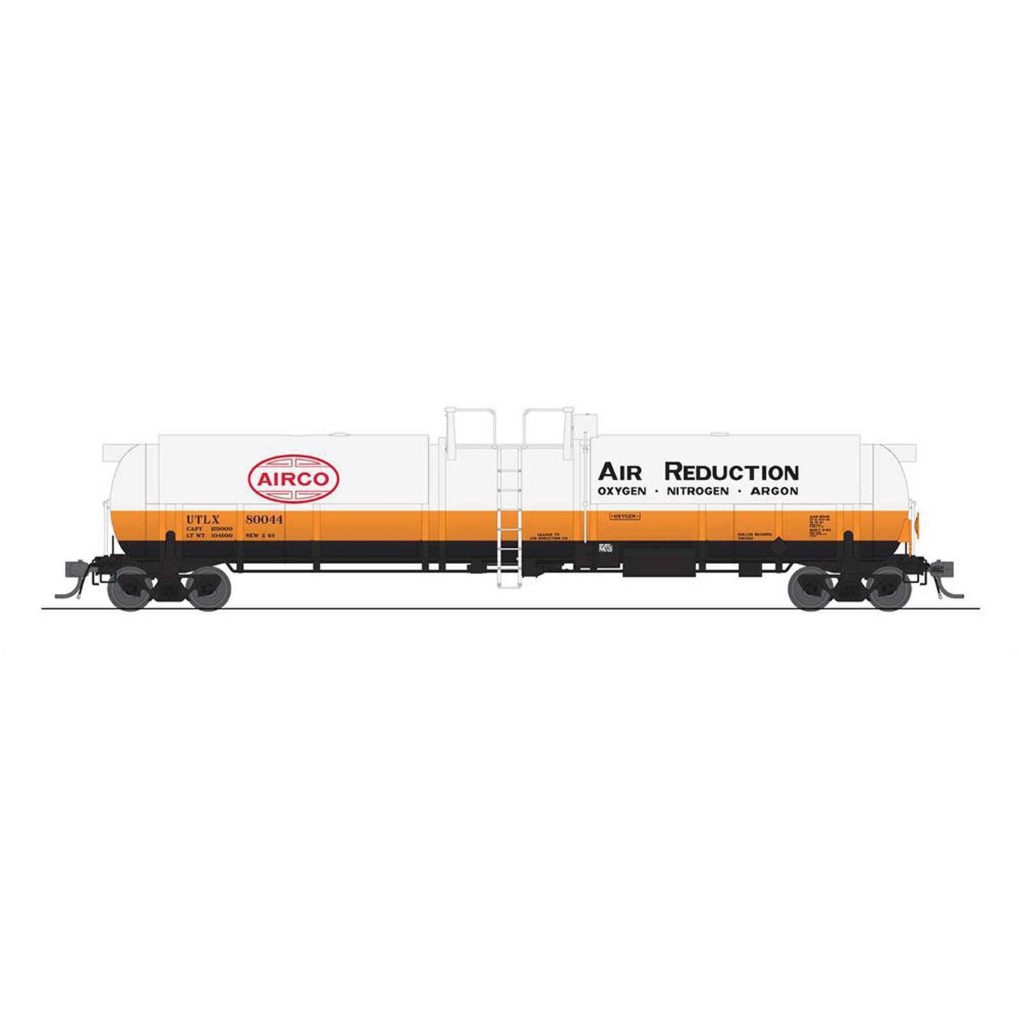 HO Cryogenic Tank Car for Cryogenic Fluids 2-Pack (BLI8032)