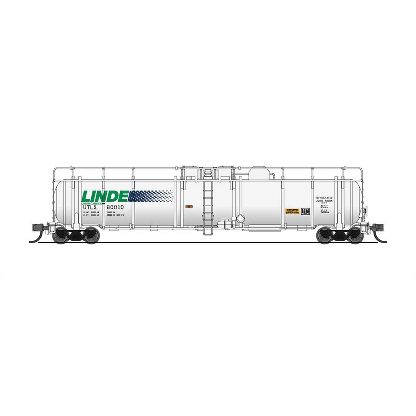 N Cryogenic Tank Car Linde Type A (BLI8154)