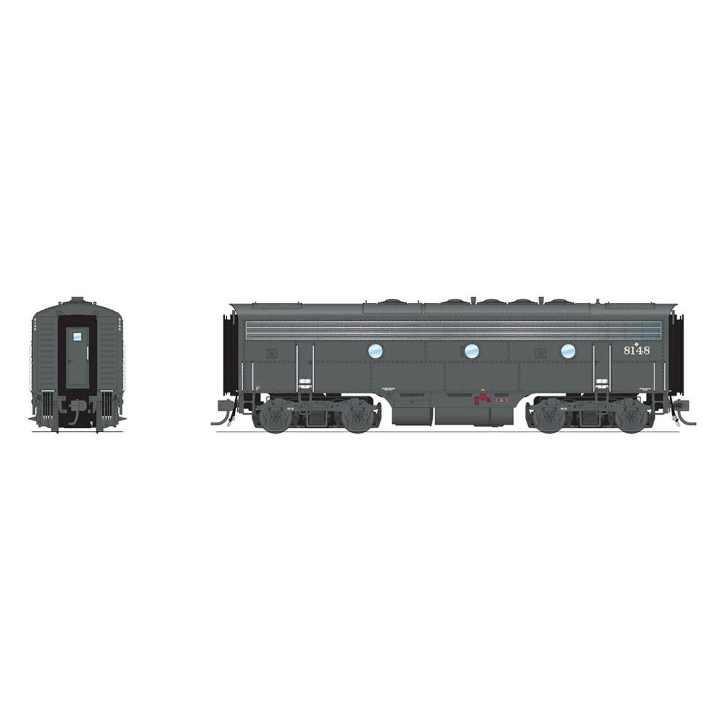 HO EMD F7B Locomotive SP 8192 Bloody Nose (BLI8315)