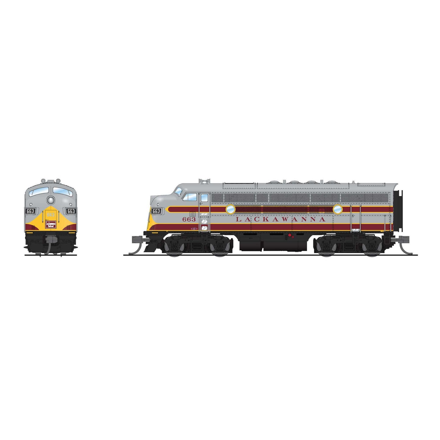 EMD F3A Diesel Locomotive with Paragon4 Sound (BLI9208)