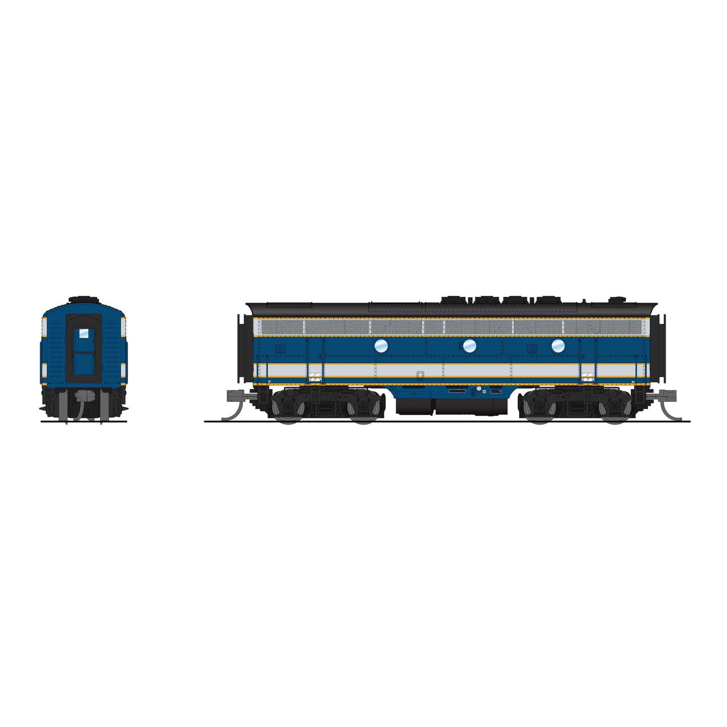 EMD F3B Demo 754B1 DCC-Ready No-Sound Locomotive (BLI9225)
