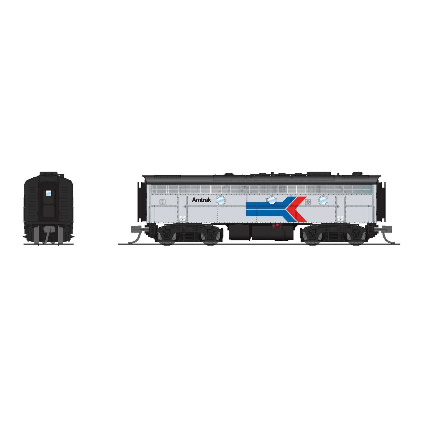 EMD F7B Amtrak Phase I No-Sound DCC-Ready N Scale Locomotive (BLI9276)