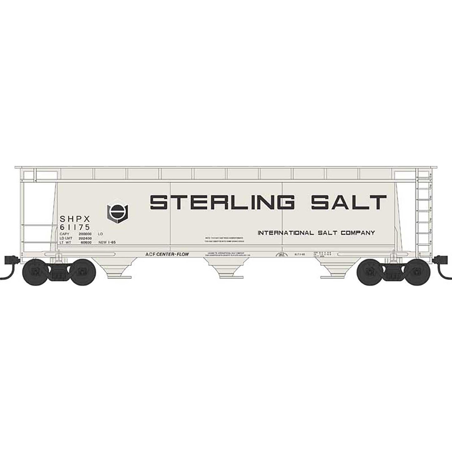 N Scale Cylindrical Hopper Sterling Salt #61186 (BOW38163)