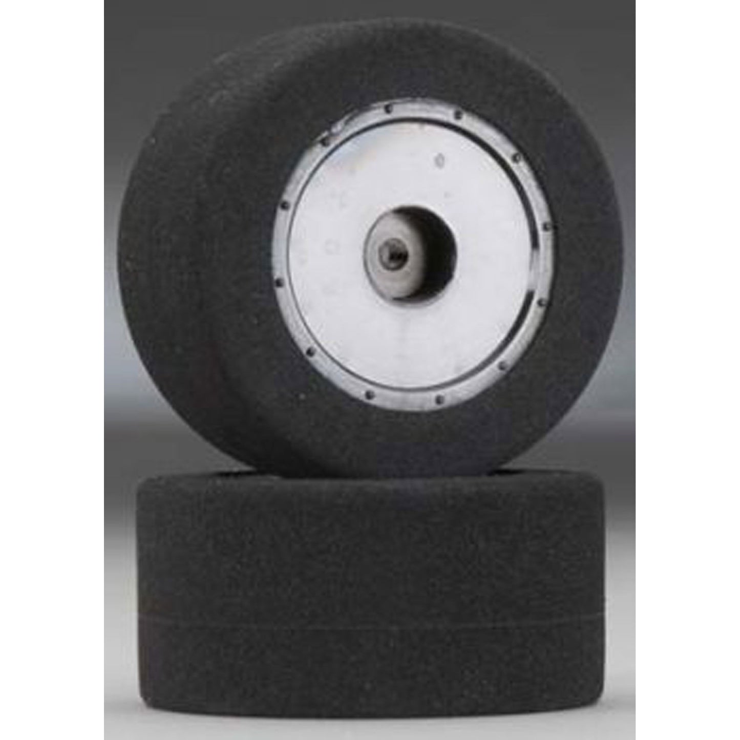 1/10 Foam Custom Works Dirt Oval Rear Mounted Tires Red (2) (BXRC1026)