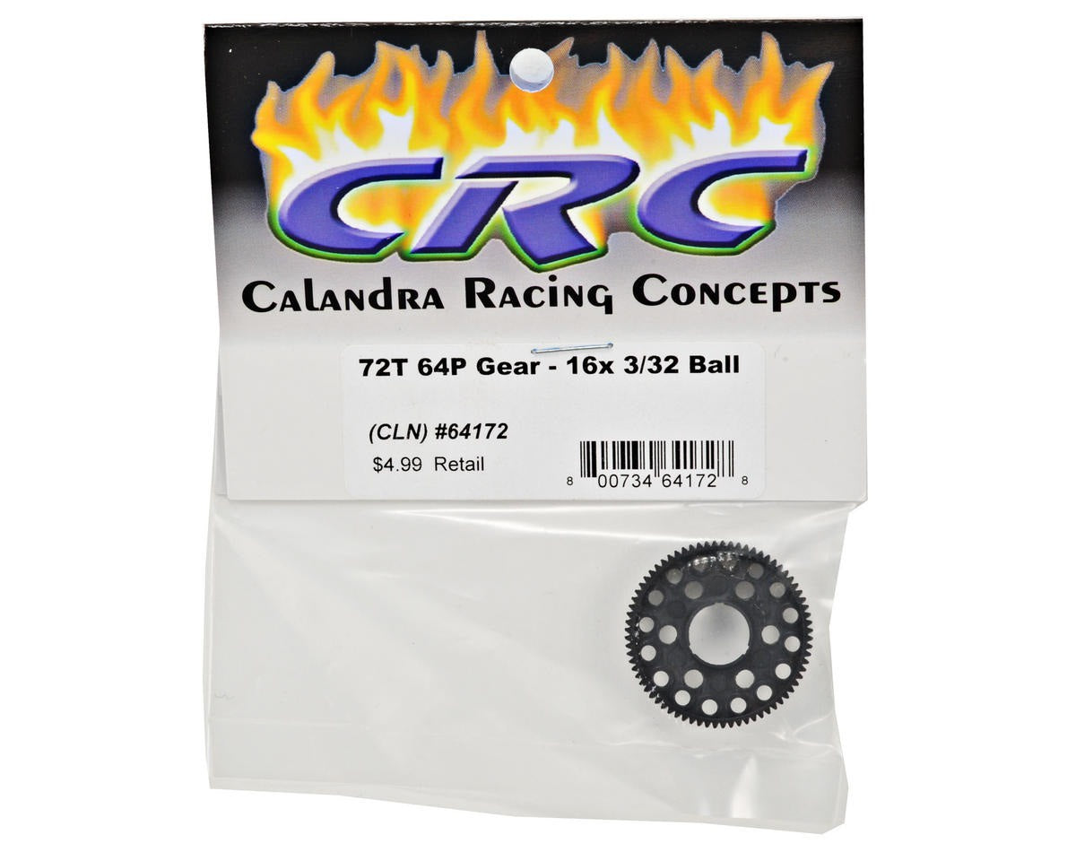 CRC 64P "16 Ball" Pan Car Spur Gear (72T)