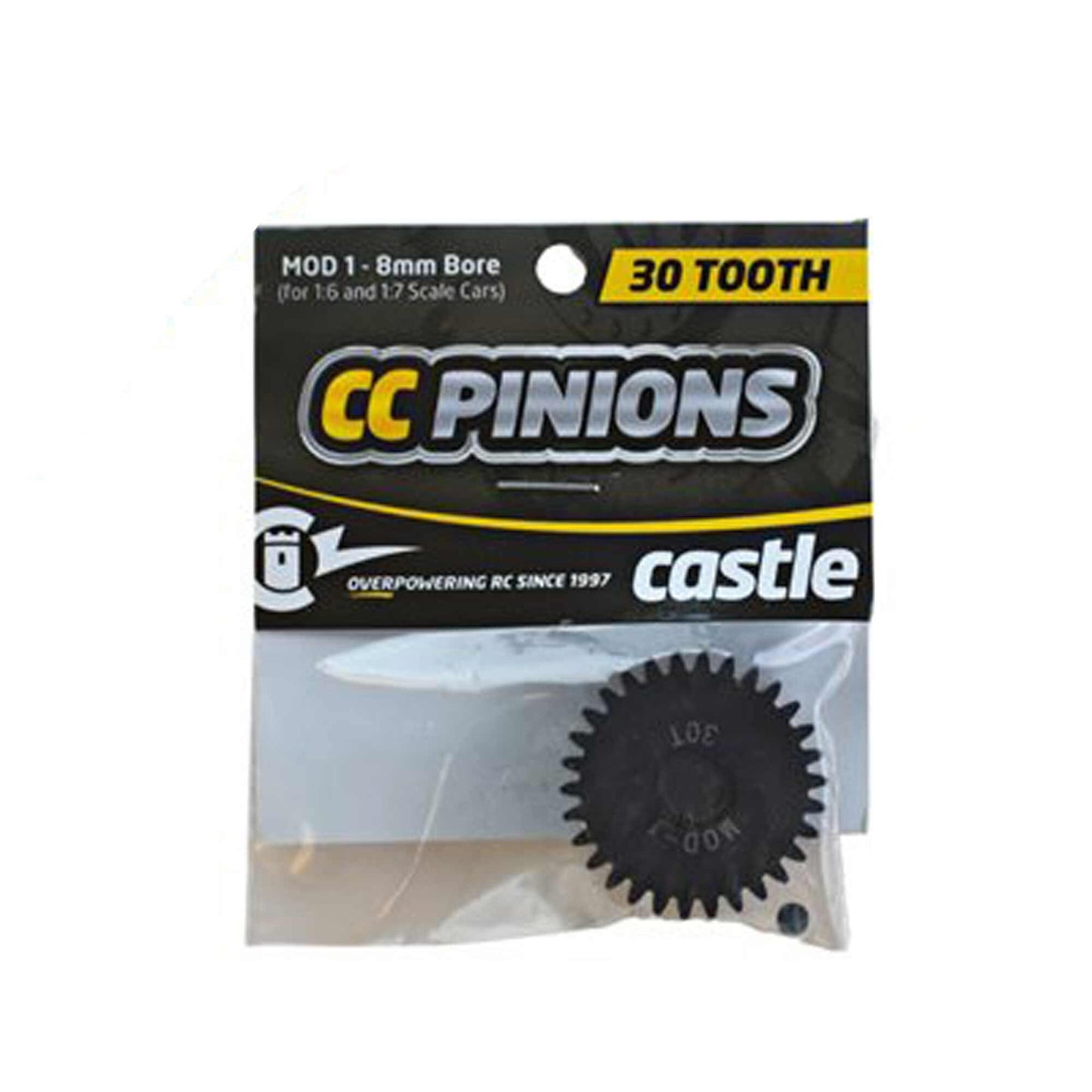 30T MOD 1 Pinion Gear with 8mm Shaft for RC Cars (CSE010006531)