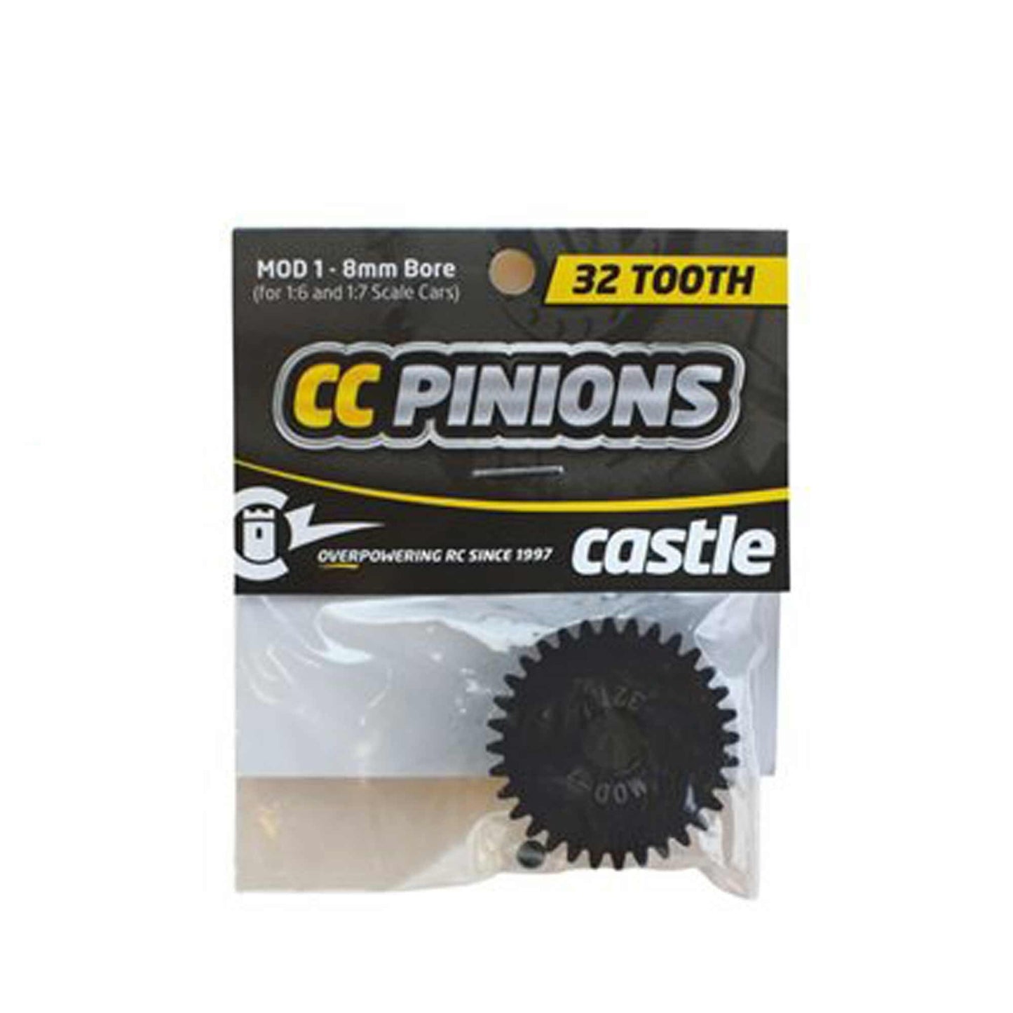 32T MOD 1 Pinion Gear 8mm Shaft (CSE010006532)