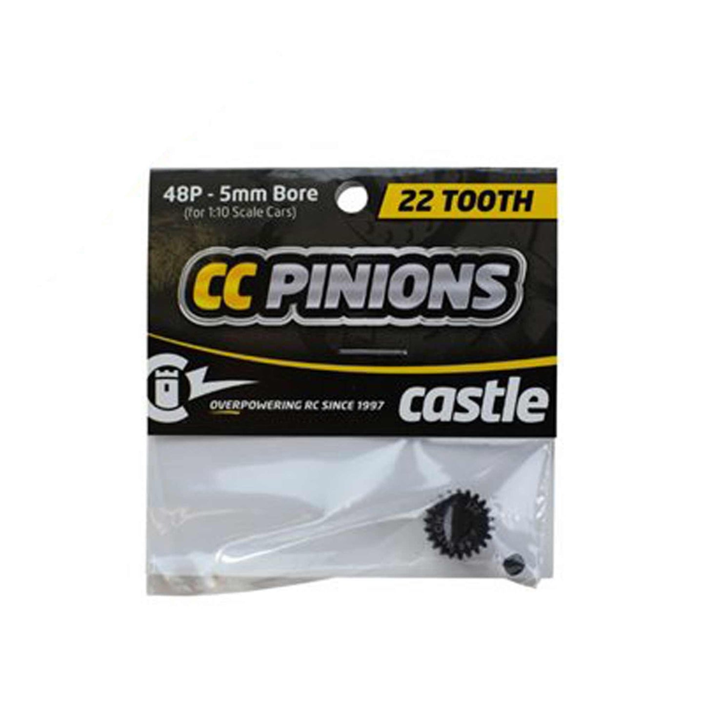 22T 48P Pinion Gear 5mm Shaft for RC Cars (CSE010006541)