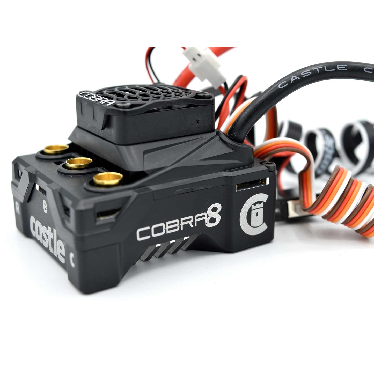 COBRA 8 25.2V ESC with LIMITED EDITION GOLD 1515-2200KV V2 Sensored Motor Combo