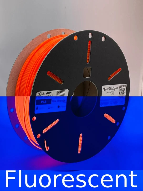 Polar PLA Filament 1kg 1.75mm Blaze Orange (DGIP032)