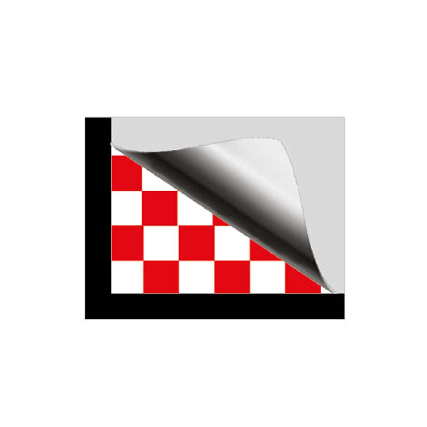 Red Checker EZE Tissue 30"x20" (3 Sheets) (DLMBD74)