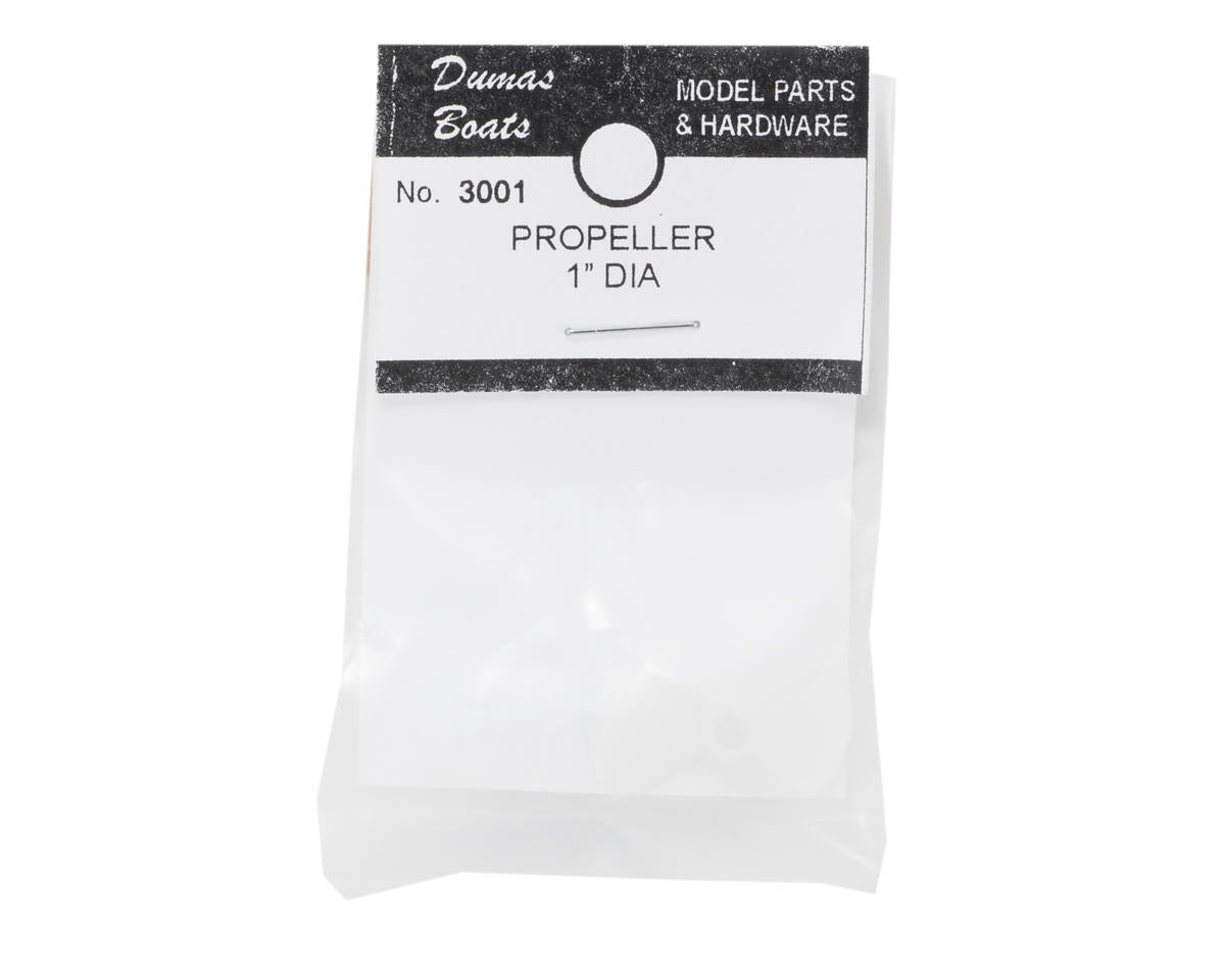 1 inch Plastic Propeller 1.25 inch Pitch Left Hand 1/8 inch Bore (DUM3001)