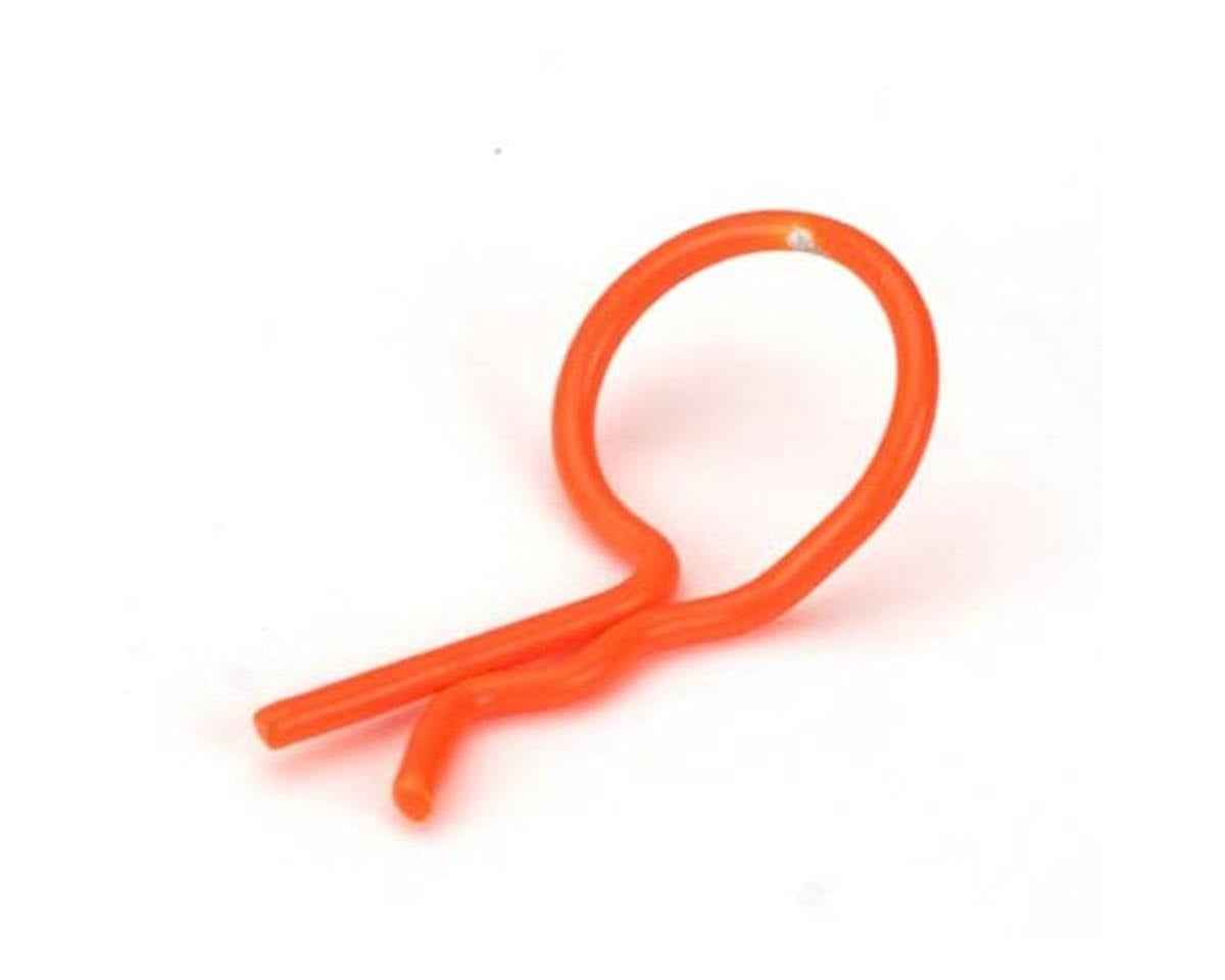 Bent Body Clip Orange Pack of 8 (DYN5552)