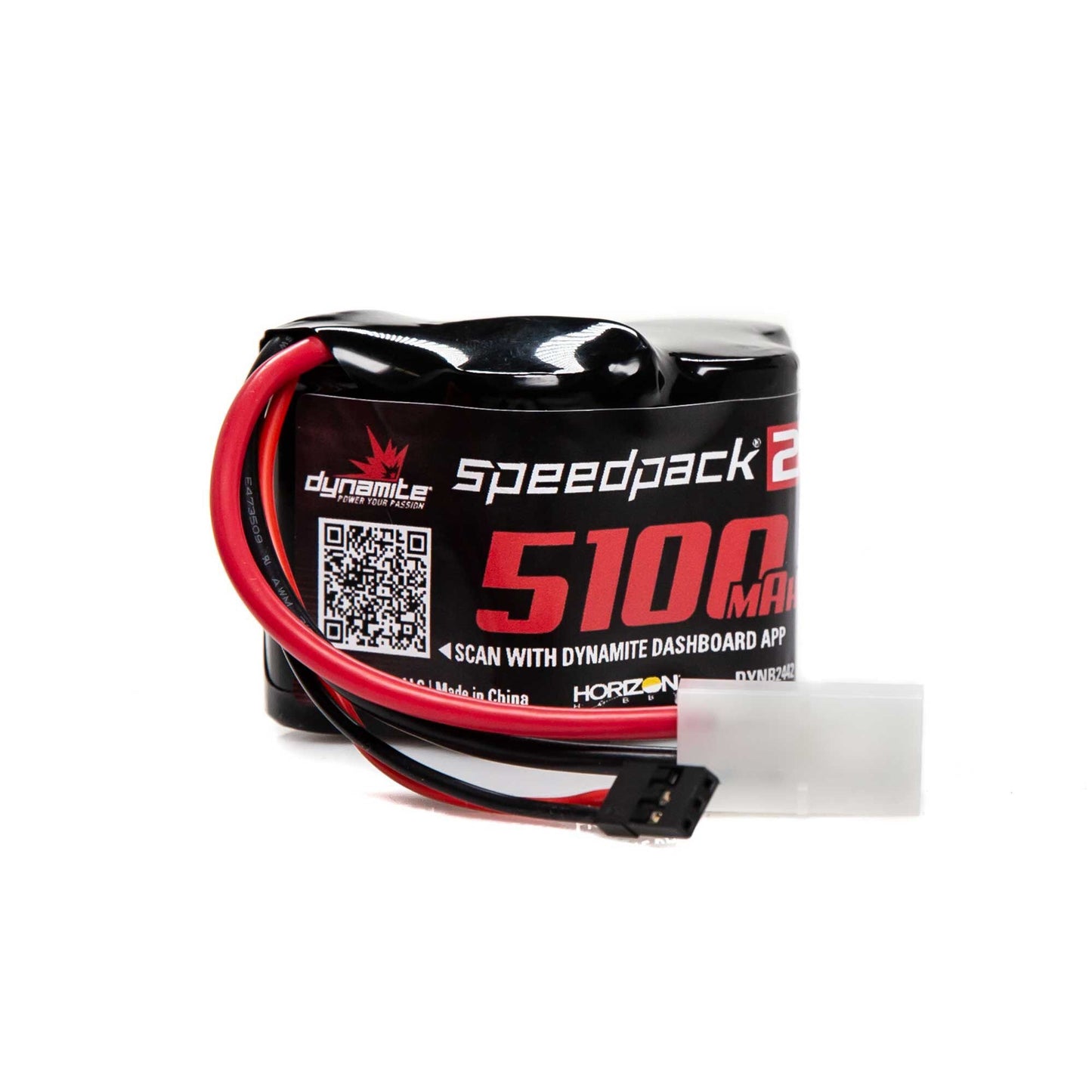 Speedpack2 6V 5100mAh 5C NiMH Hump Receiver Pack for BAJA 5B (DYNB2442)